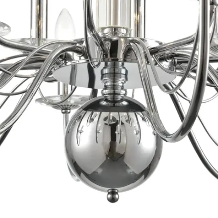 8034/16 CLASSI LN26 082 хром, металл/стекло Люстра подвесная Е14 16*40W 220V INCANTO