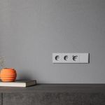 VLS000216 Клавиша для выключателя/переключателя одноклавишного с подсветкой, S70 (серый). (ТМ Maytoni)