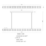 Подвесной светильник Nocturna FL1198-15P, LED