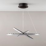 Citilux Электрон Смарт CL710A105S Умная подвесная люстра Венге