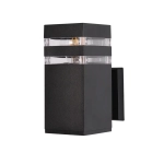 Уличный настенный светильник Arte lamp HEATHER A4413AL-1BK, 1хE27
