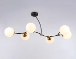 Подвесной светильник TR2555/6 BK/SB черный/бронза E27/6 max 60W 1160*600*450