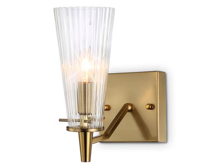 Настенный светильник TR3236 BS/FR латунь/белый матовый E14 max 40W 250*120*210