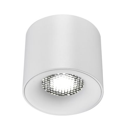 ST761.533.10 Светильник потолочный белый LED 1*10W 3000K 530Lm Ra 36° IP20 D80xH70 170-240VV