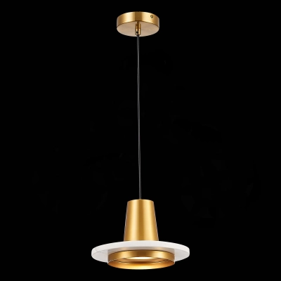 SL1212.203.01 Подвес ST-Luce Латунь/Ланунь, Белый LED 1*12W 3000K