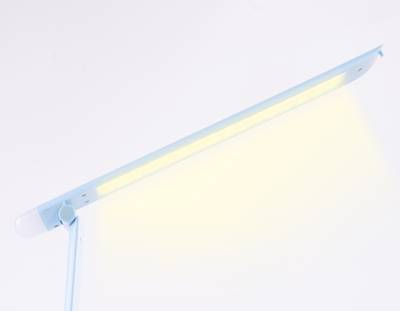 Настольная светодиодная лампа с ночником DE550 BL голубой LED 3000-6400K 8W