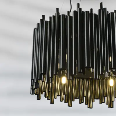 816107 Люстра SAVONA 10х40W G9 ЧЕРНЫЙ Lightstar