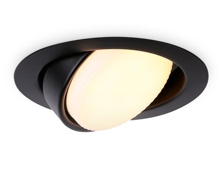 Светильник встраиваемый G10123 BK черный GX53 max 12W D120*48