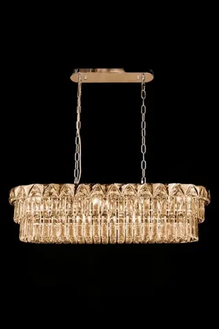 Люстра подвесная Normandie Gold FL1084-13P, E14х13