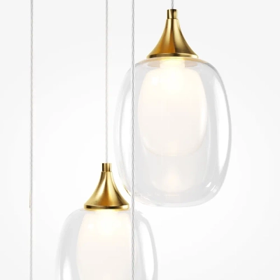 Подвесной светильник Аура / Aura E14х8, MOD016PL-08BS1. TM Maytoni