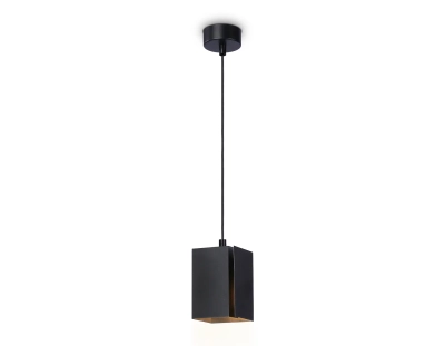 Светильник подвесной TN5125 BK черный E27 max 40W 80*80*1150