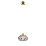7044/4L L-VISION ODL25 249 Подвесной светильник серый/бронзов/металл/стекло IP20 LED 4W 3000K 220V MELA