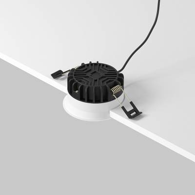 Встраиваемый светильник с датчиком движения и освещенности Okno 4000K 8Вт 100°, DL055-8W4K-SEN-W. TM Maytoni