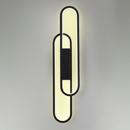 5610/37WL LEDIO LN23 073 черный Настенный светильник LED 37W 4000К 1679Лм 220V CLIPE