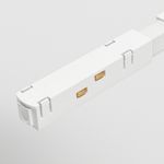 Коннектор питания прямой Gravity белый, TRA004PC-22W. TM Maytoni