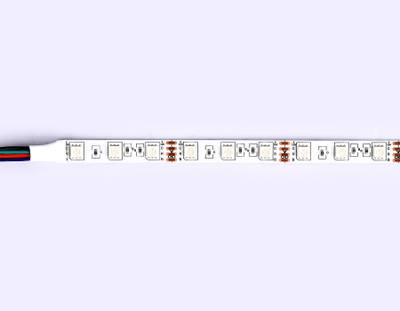 Светодиодная лента RGB GS2202 5050 60Led/ 14.4 m/ 12V IP20 RGB/ 5000*10*1.87mm/ кратность резки 50mm (4 конт.)