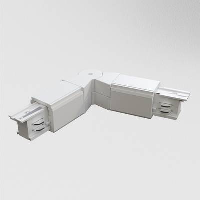 Коннектор поворотный шарнирный Trinity белый, TRA005CS-31W. TM Maytoni
