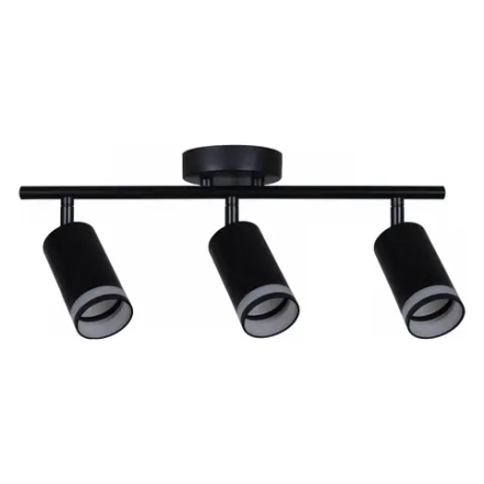 16001-9.5-003CT SPOT LIGHT GU10 BK светильник точечный Reluce Technical, GU10х3