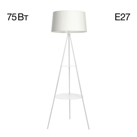 Citilux Рейнер CL806020 Торшер со столиком Белый
