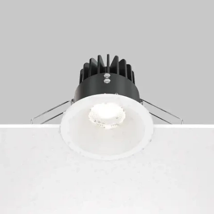 Встраиваемый светильник Зум / Zoom 12 Вт 4000 К 60° IP65, DL034-L12W4K-W. TM Maytoni