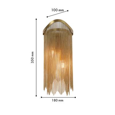 Настенный светильник  Vandfald 4491-2W. ТМ Favourite