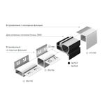 Профиль FANTOM-W20-H20-EDGE-2000 ANOD (Arlight, Алюминий)