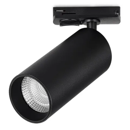ST382.446.10.TRIAC Св-к трек. Черный LED 1*10W 4000K 900Lm Ra>90 36 IP20 DxH- 220V