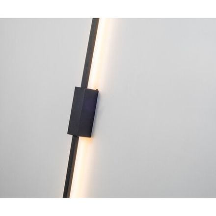 08419-100,19(4000K) Бра Стен черный w100*4 h4,5 Led 13,5W (4000K)