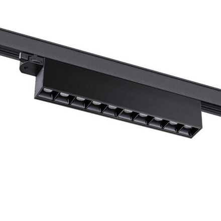 358843 PORT NT22 306 черный Светильник трехфазный трековый светодиодный IP20 LED 4000K 16W 220V ITER