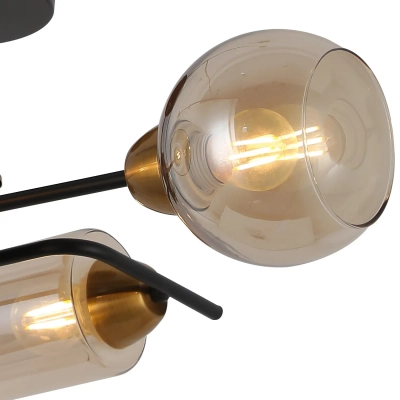 IL8243-4COU-79 BK BR светильник потолочный ILLUMICO, E27х4