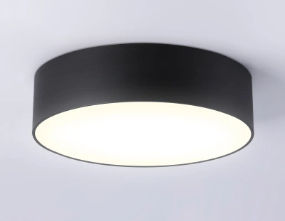 Светильник светодиодный потолочный FV5517 BK черный LED 18W 3000K D160*58 (Без ПДУ)