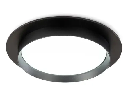 Светильник встраиваемый TU5015 BK черный IP20 GX70 D150*45