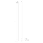 Ландшафтный светильник Arte Lamp ARNEB A2140PA-1BR, 1хLED