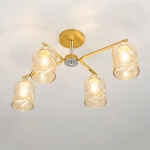 Citilux Клод CL137142 Люстра потолочная Золото