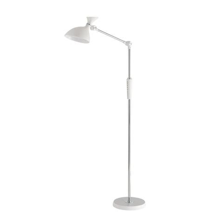 8330/15FL LEDIO LN26 458 белый, металл/пластик Торшер LED 15W 3000/4000/6000K 220-240V ССТ/диммер HORSA