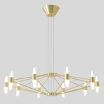 Люстра Crystal Lux DOROTEA SP10 GOLD 1603/310