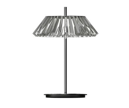 07721-T,19(16) Настольная лампа Ивина черный/серый d35 h50 Led 6W (4000K)