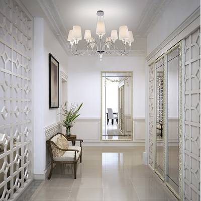 Люстра Florero E14x9 MOD078PL-09CH. TM Maytoni