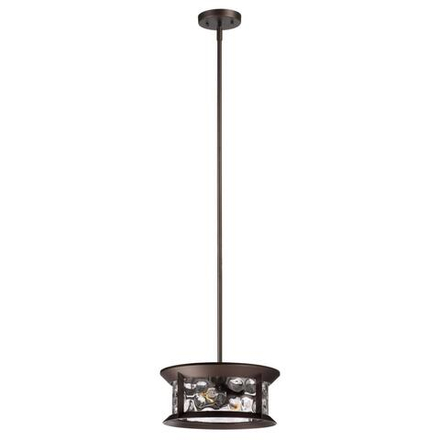 4961/2 NATURE ODL22 703 темно-коричневый/стекло Ландшафтный подвес E27 2*60W IP44 MAVRET