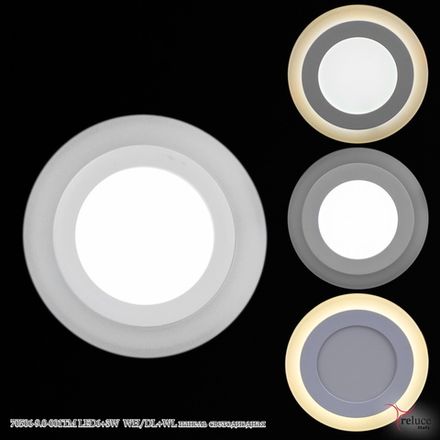70506-9.0-001TM LED6+3W WH/DL+WL панель светодиодная