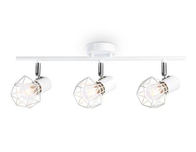 Накладной светильник TR8631/3 WH/CH белый/хром E27*3 max 40W 460*91*175