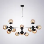 Люстра на штанге Arte Lamp BOLLA A1664SP-12BK, 12хE14