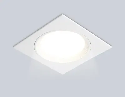 Светильник встраиваемый TN51803 WH белый GX53 max 15W 110*110*23