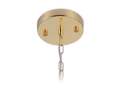 Подвесная люстра с хрусталем TR5149 GD/TI золото/янтарь E14/6 max 40W 500*500*1000