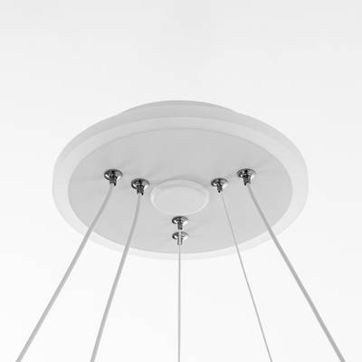 Citilux ТRIO CL215B060E LED Люстра подвесная с пультом Белая