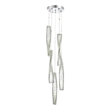 SL6205.103.05 Светильник подвесной ST-Luce Хром/Прозрачный LED 1*55W 3000K
