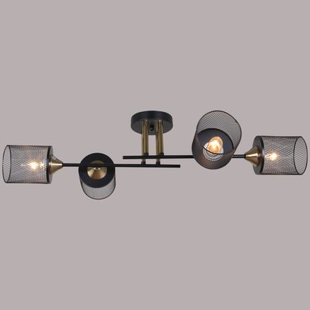 38460-0.3-04 BK+COPPER светильник потолочный