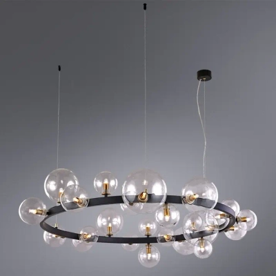 Подвесная люстра Arte Lamp VINCENT A7790SP-24BK, 24хG9