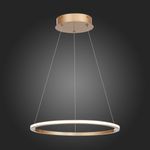 ST604.243.22 Светильник подвесной ST-Luce Золотистый/Белый LED 1*22W 4000K