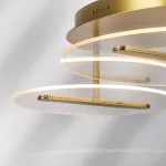 738053 Люстра ACRILE 33W LED 2691LM 120G ЗОЛОТО 3000K Lightstar